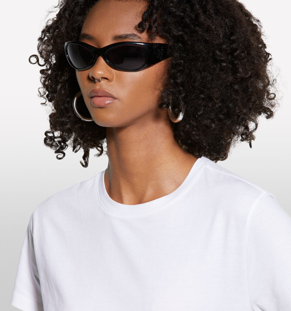 T-shirt boxy fit branca - t-shirt de manga curta para mulher - Branco | Sisley image number 4